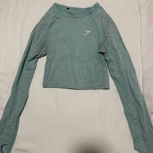 Gymshark Teal Long Sleeve Top